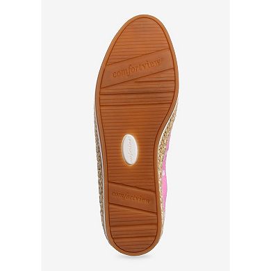 Comfortview Women's The Franny Slip On Flat