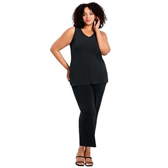 Avenue Women's Plus Size V-Neck Tank