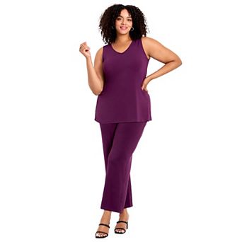 Avenue Women's Plus Size V-Neck Tank