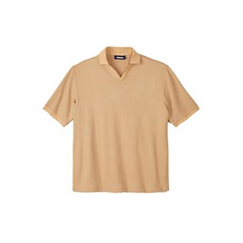 KingSize Men's Big & Tall Knit Sweater Polo