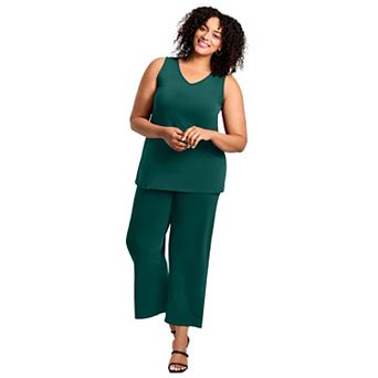 Avenue Women's Plus Size Wide Leg Pant