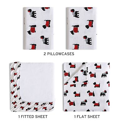 BrylaneHome Novelty Flannel Sheets