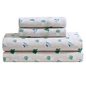 BrylaneHome Novelty Flannel Sheets