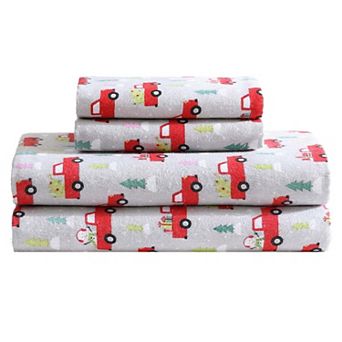 BrylaneHome Novelty Flannel Sheets
