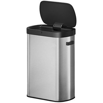 13-Gallon Motion Sensor Trash Can with Soft-Close Lid and Odor Control
