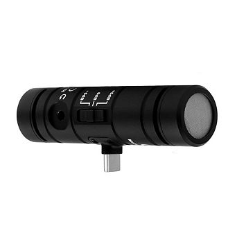 Movo DoubleMic-UC Dual Capsule Phone Microphone for USB-C Devices