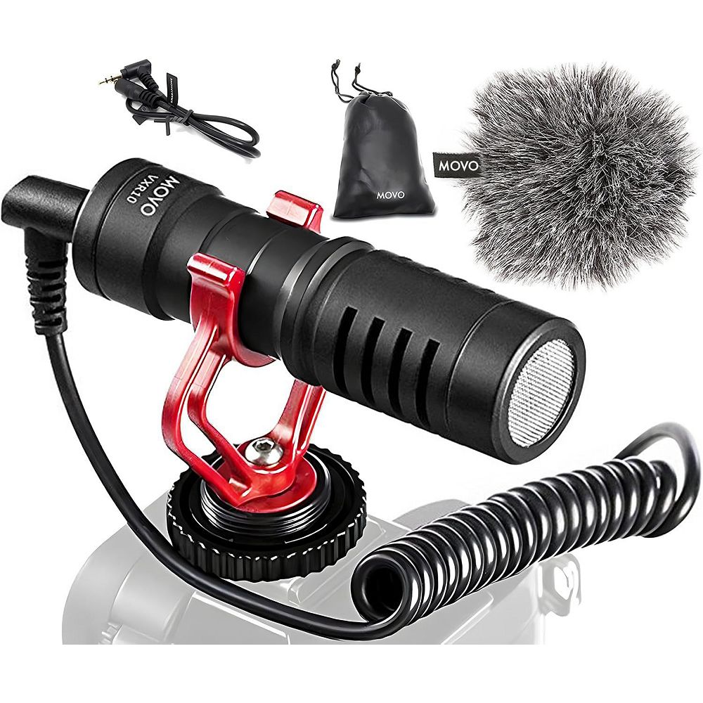 Movo VXR10 Universal Camera Shotgun Microphone for Video Recording