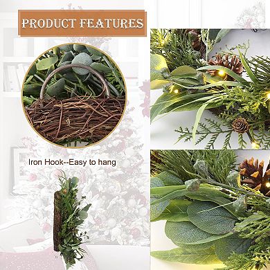 DILATATA Artificial Christmas wreath