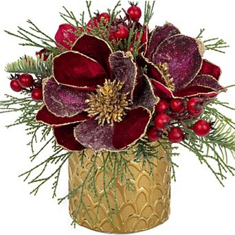 DILATATA Christmas decorative potted flowers