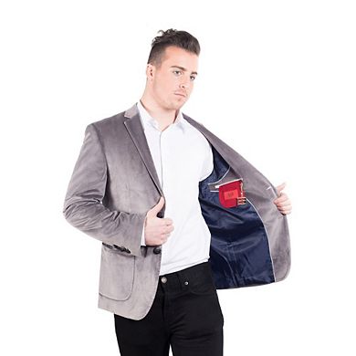 Elie Balleh Slim Fit Velvet Sportcoat For Men