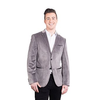 Elie Balleh Slim Fit Velvet Sportcoat For Men