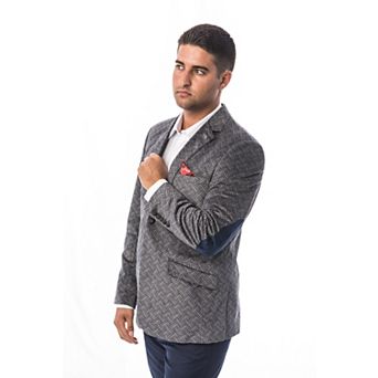 Elie Balleh Slim Fit Tailored Sports Coat Jacket For Men