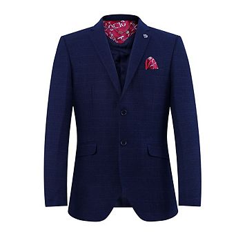 Elie Balleh Boys Slim Fit Mélange Jacket
