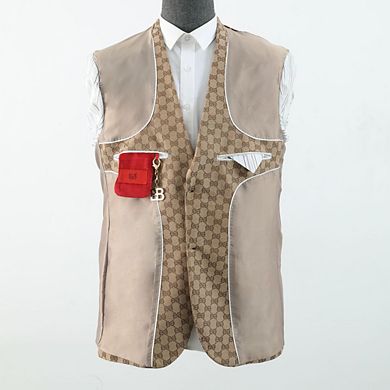 Elie Balleh Boys Slim Fit Logo Blazer