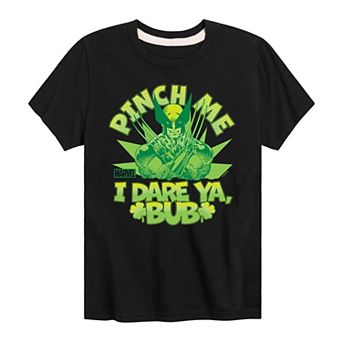Boys 8-20 Marvel Wolverine Pinch Me I Dare Ya, Bub Graphic Tee