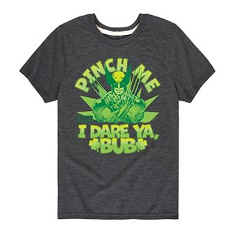Boys 8-20 Marvel Wolverine Pinch Me I Dare Ya, Bub Graphic Tee