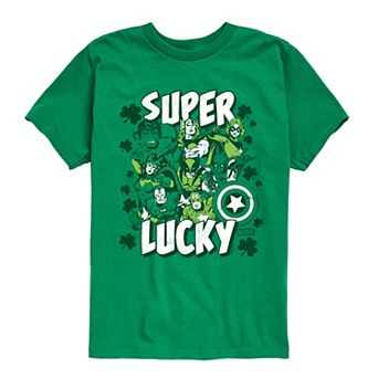 Boys 8-20 Marvel Super Lucky Graphic Tee