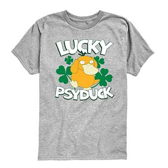 Boys 8-20 Pokémon Lucky Psyduck Graphic Tee