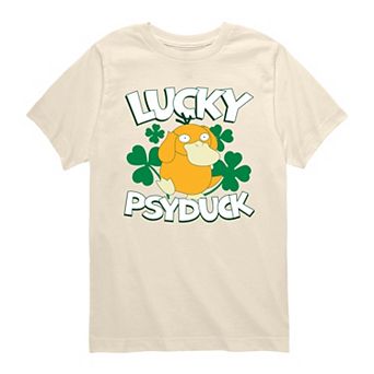 Boys 8-20 Pokémon Lucky Psyduck Graphic Tee