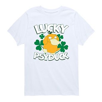 Boys 8-20 Pokémon Lucky Psyduck Graphic Tee