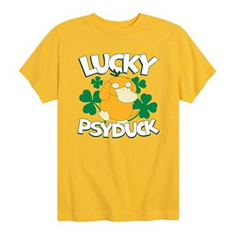 Boys 8-20 Pokémon Lucky Psyduck Graphic Tee