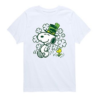 Boys 8-20 Peanuts Snoopy & Woodstock St. Paddy Graphic Tee