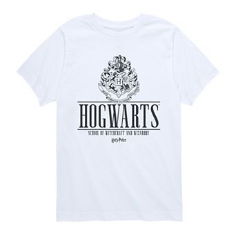 Boys 8-20 Harry Potter Hogwarts Crest Graphic Tee