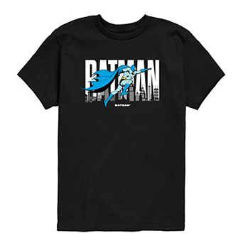 Boys 8-20 Batman Pose Logo Graphic Tee