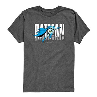 Boys 8-20 Batman Pose Logo Graphic Tee