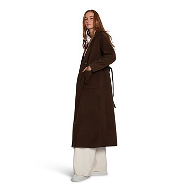Walk My Way Wool Blend Oversized Maxi Coat