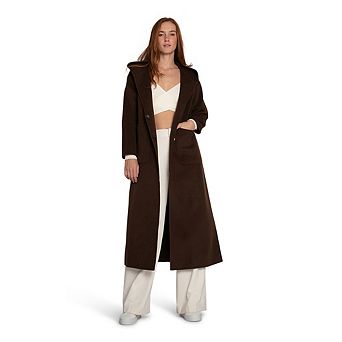 Walk My Way Wool Blend Oversized Maxi Coat