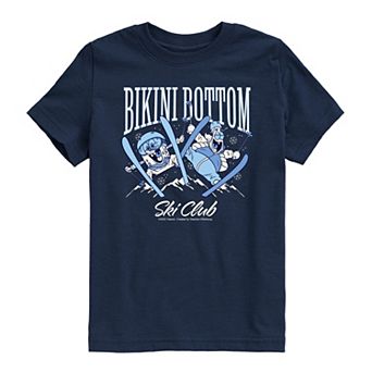 Boys 8-20 SpongeBob SquarePants Bikini Bottom Ski Club Graphic Tee