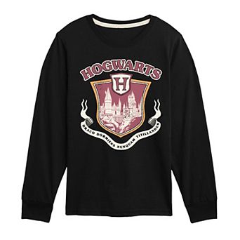 Boys 8-20 Harry Potter Hogwarts Collegiate Long Sleeve Graphic Tee