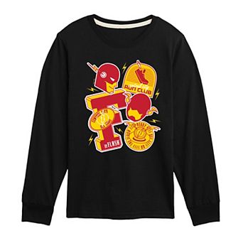 Boys 8-20 The Flash Long Sleeve Graphic Tee