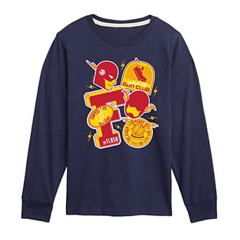 Boys 8-20 The Flash Long Sleeve Graphic Tee