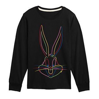 Boys 8-20 Looney Tunes Bugs Bunny Long Sleeve Graphic Tee