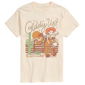 Big & Tall Disney / Pixar's Toy Story Jessie & Bullseye Giddy Up Graphic Tee