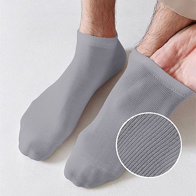 Men's Ankle - Length 6pk Comfort Casual Cotton Socks