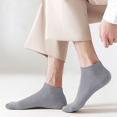 Men's Ankle - Length 6pk Comfort Casual Cotton Socks