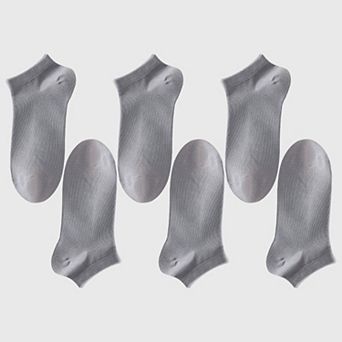 Men's Ankle - Length 6 pk Comfort Casual Cotton Socks