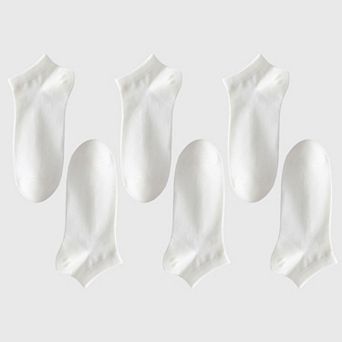Men's Ankle - Length 6 pk Comfort Casual Cotton Socks