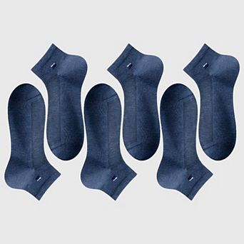 Men's 6 pk Summer Breathable Mesh Ankle Socks