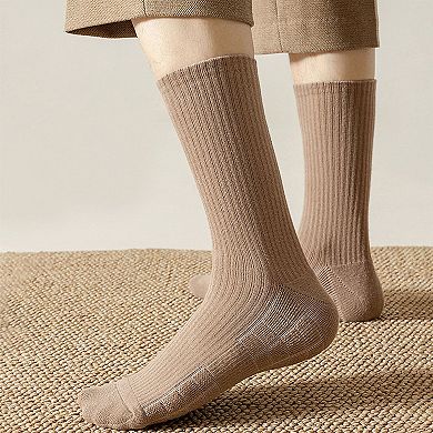 6pk Men's Crew Socks with Non - Slip Sole