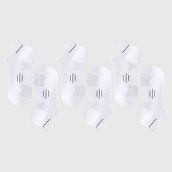 Men's 6 pk Comfort Ankle - Length Athletic Socks