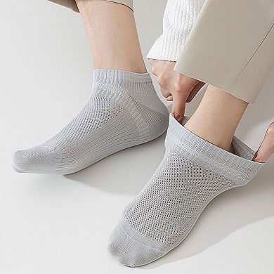 6pk Men's Breathable Ankle Socks