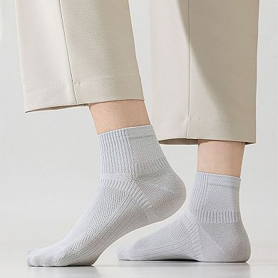6pk Men's Breathable Ankle Socks