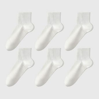 6 pk Men's Breathable Ankle Socks