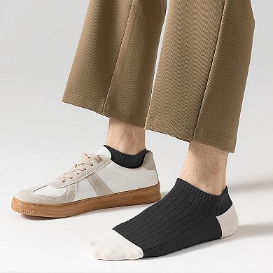 6pk Men's Casual Cotton Low - Cut Ankle Socks