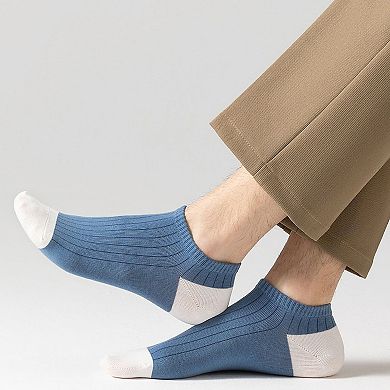 6pk Men's Casual Cotton Low - Cut Ankle Socks