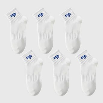6 pk Men's Sports Ankle Socks